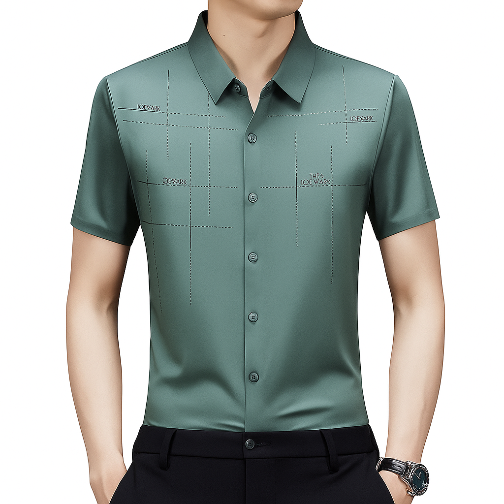 Men’s Ice Silk Business Shirt