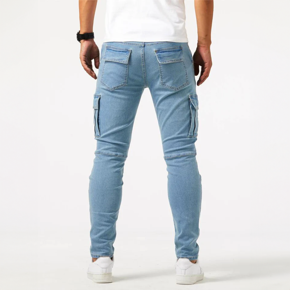 Ballin Drip® | Stretchy Cargo Jeans