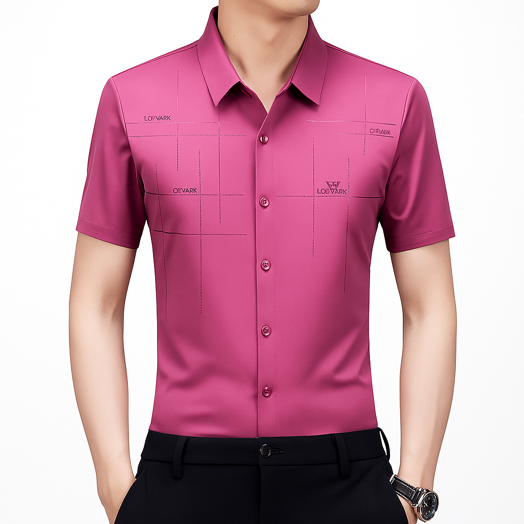 Men’s Ice Silk Business Shirt