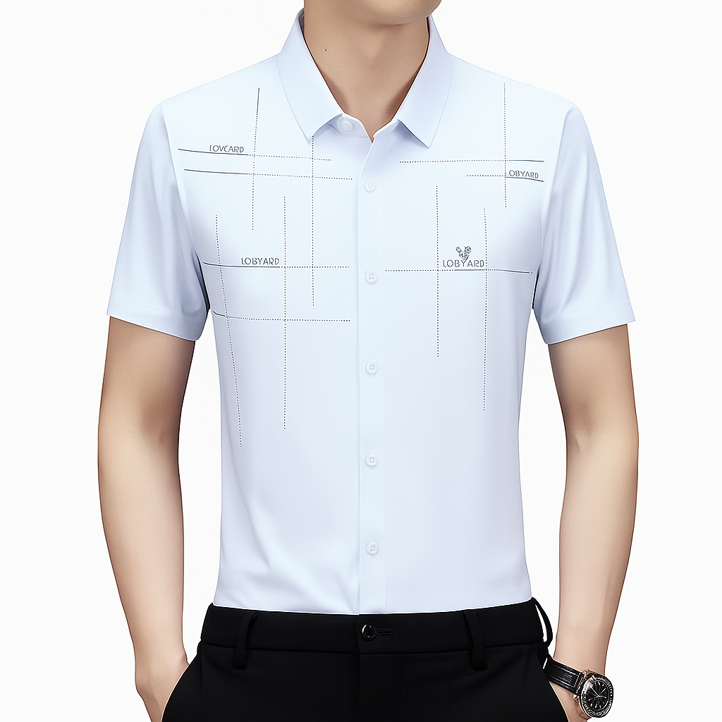 Men’s Ice Silk Business Shirt