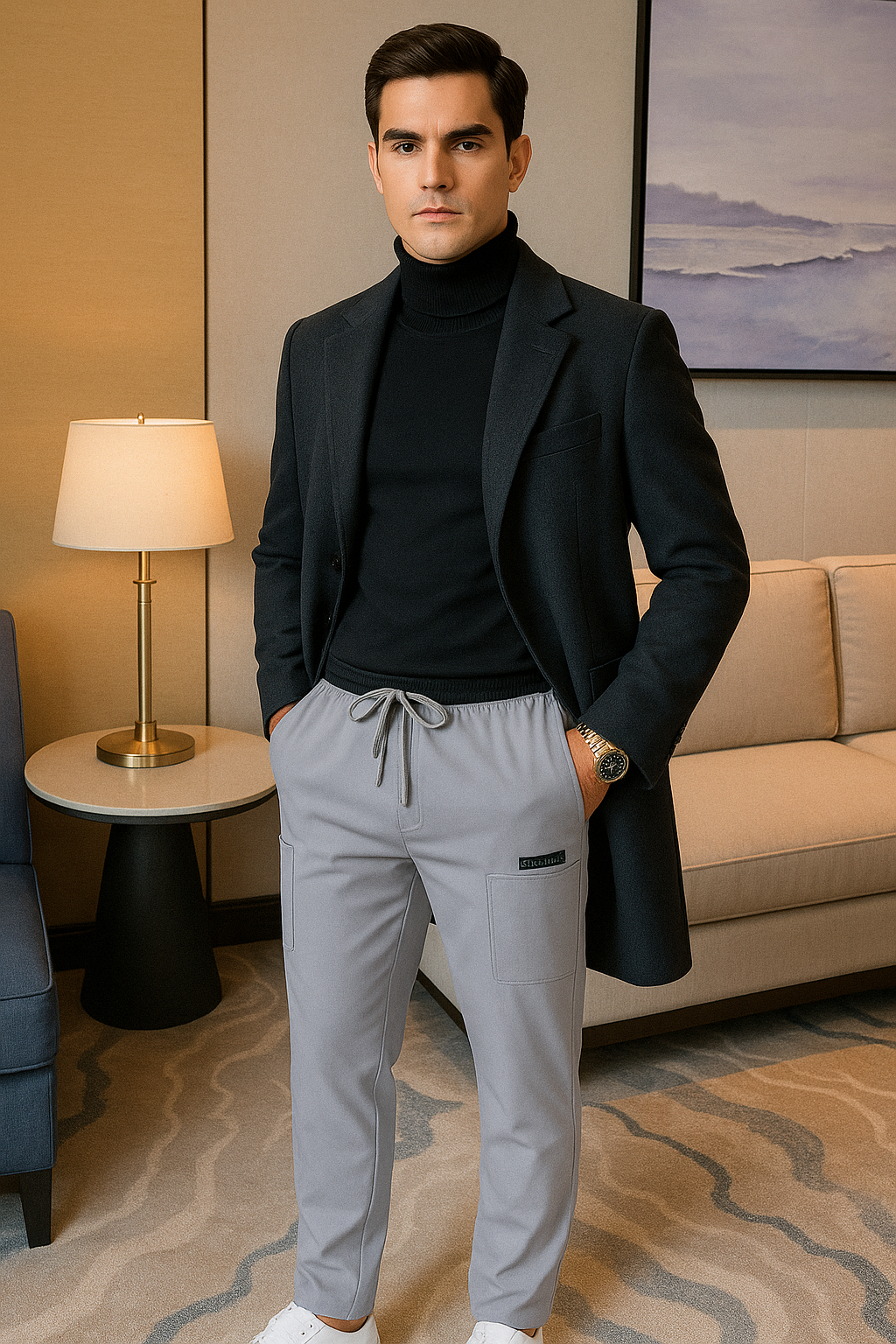 Ballin Drip® |Slim Fit Chino High Pants