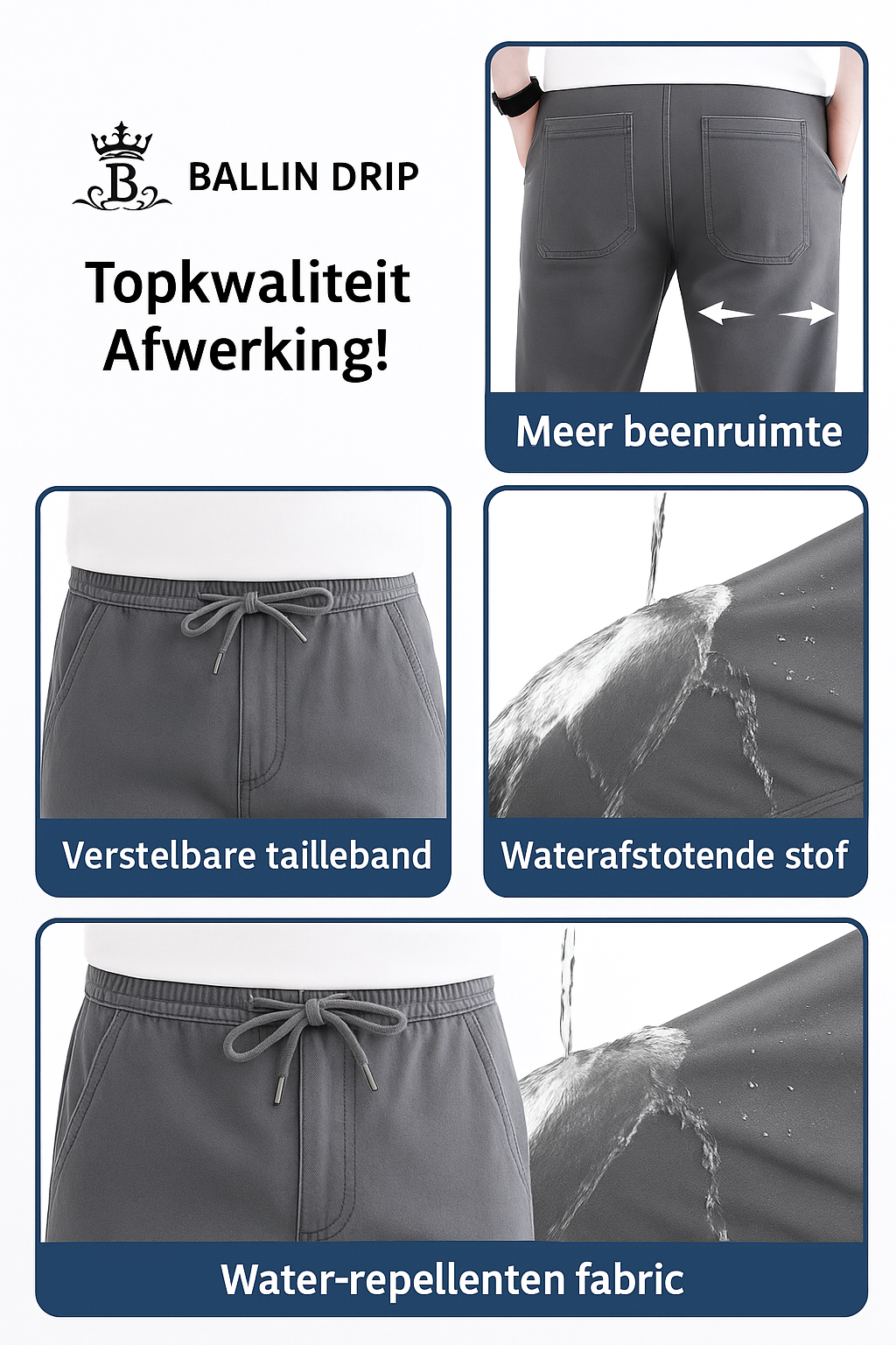 Ballin Drip® |Slim Fit Chino High Pants