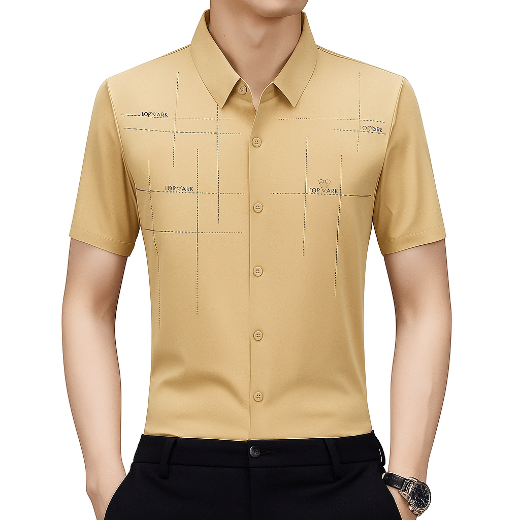 Men’s Ice Silk Business Shirt