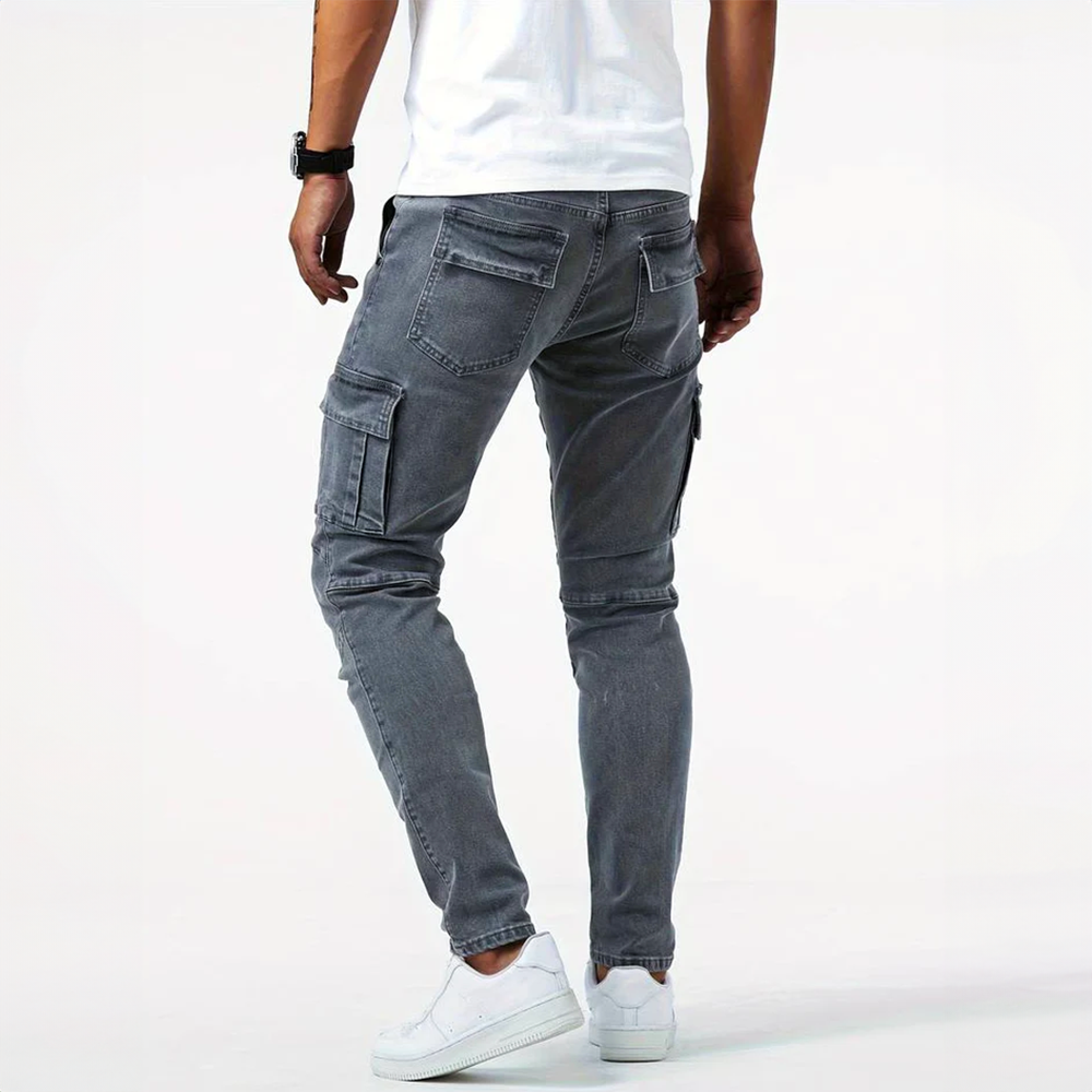 Ballin Drip® | Stretchy Cargo Jeans