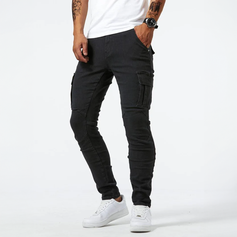 Ballin Drip® | Stretchy Cargo Jeans