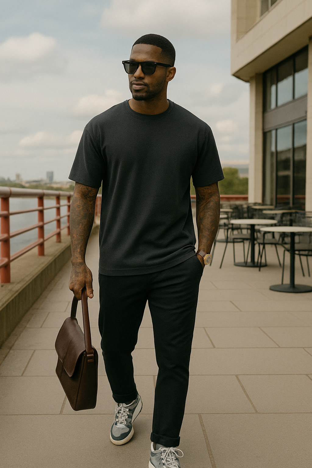 Ballin Drip®| Essential Cotton Oversized Tee Set – 3-Pack