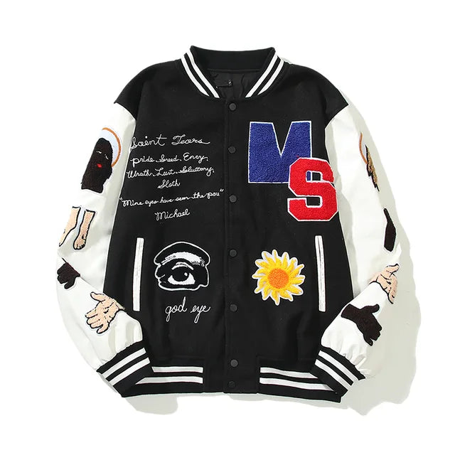 Jacket Harajuku Vintage Bomber