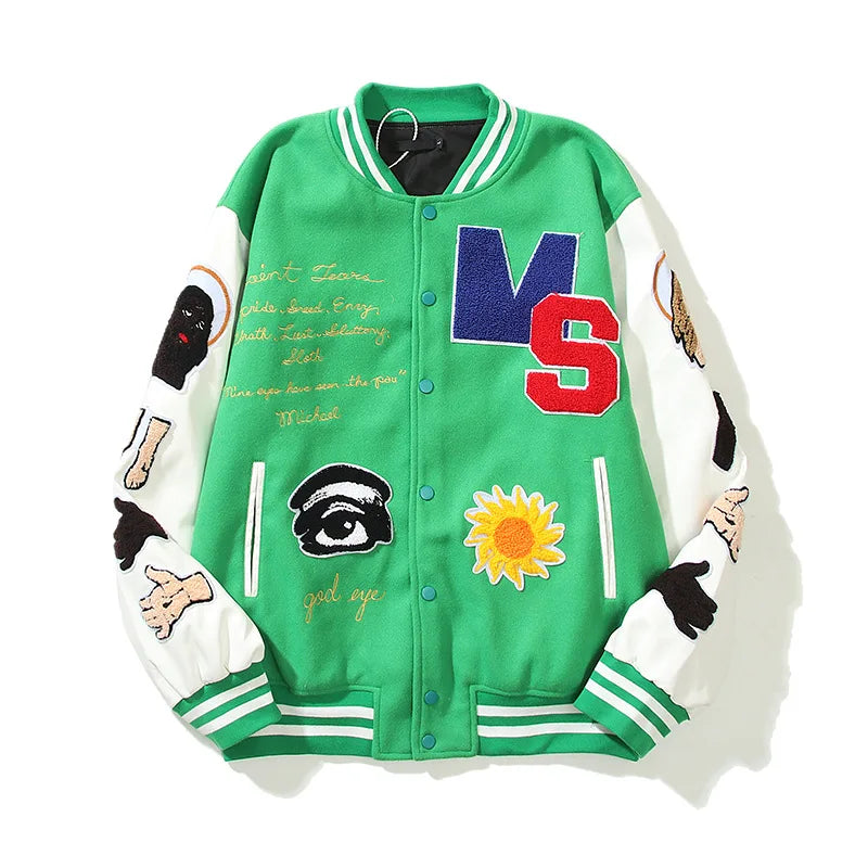 Jacket Harajuku Vintage Bomber