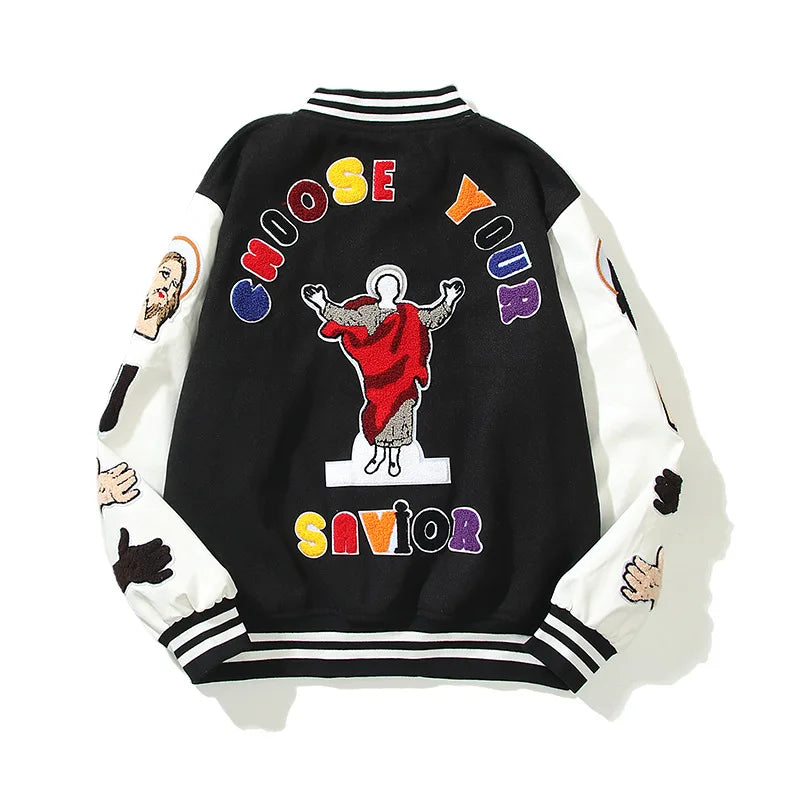 Jacket Harajuku Vintage Bomber