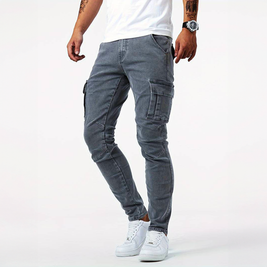 Ballin Drip® | Stretchy Cargo Jeans