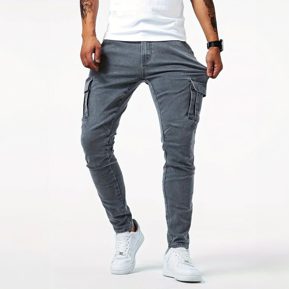 Ballin Drip® | Stretchy Cargo Jeans